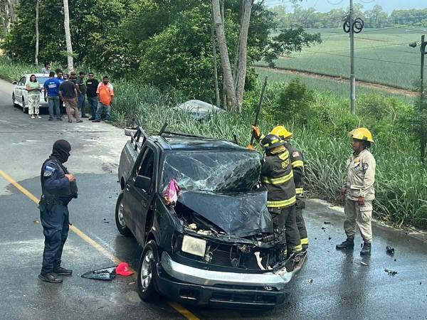 Dos muertos dejan accidentes en El Porvenir, Atlántida