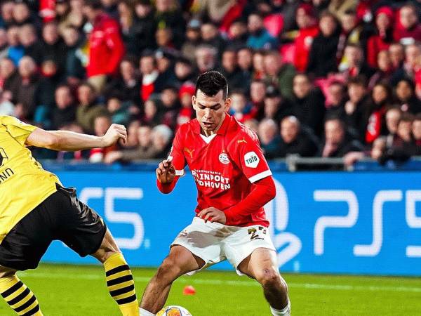 Hirving Lozano forma parte del PSV de Países Bajos.