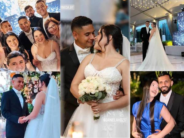 Carlos Pineda, futbolista del Olimpia, contrajo matrimonio con su hermosa pareja Daniela Hernández a días de finalizar el año 2024.