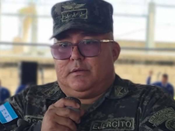 El coronel Juan Carlos Osorto Castilloel coronel Juan Carlos Osorto Castillo.