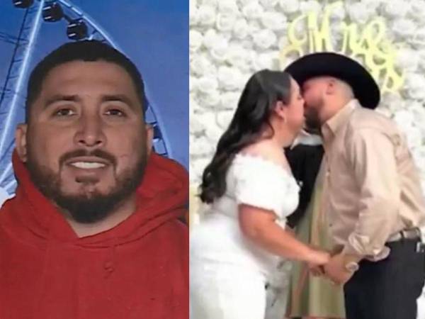 Dulce y Manuel González, una pareja que se casó recientemente después de 10 años de relación y dos hijos juntos, disfrutaban de una íntima celebración.