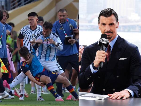 Zlatan Ibrahimovic se le fue con todo a Argentina tras la final del Mundial que perdió ante España.