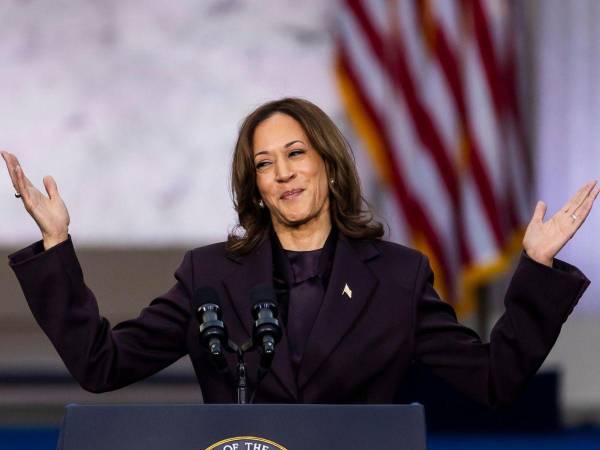 La exvicepresidenta de Estados Unidos, Kamala Harris.