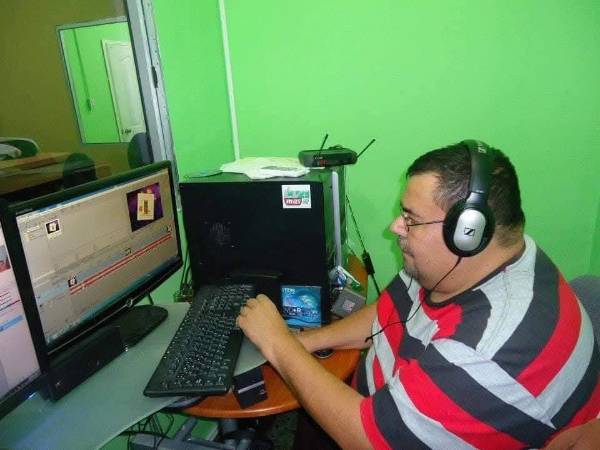 Fotografía en vida de <b>Abelardo Andrés Sagastume González. </b>Toda una vida vinculado a los medios de comunicación.