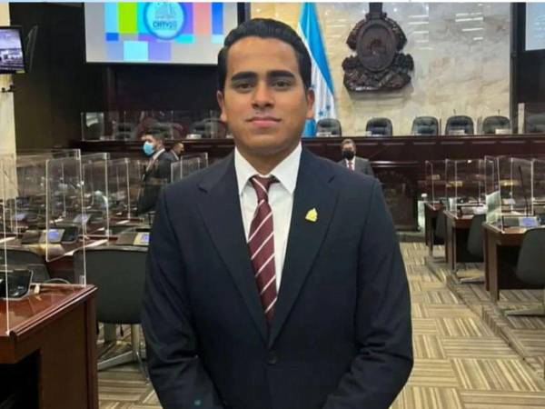 Josué Colindres, diputado del Partido Liberal.