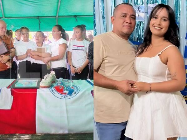 Familiares, amigos y vecinos dieron el último adiós a José Leonidas Herrera Baquedano, una de las ocho víctimas mortales del accidente provocado por una volqueta que perdió el control y embistió varios negocios en la colonia Villa Nueva de Tegucigalpa.