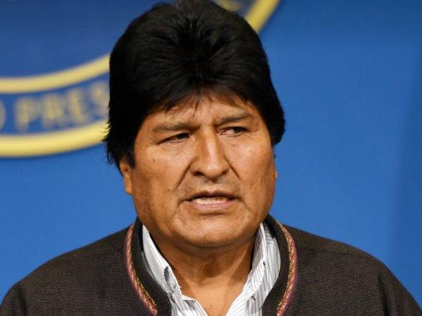 El expresidente de Bolivia Evo Morales.
