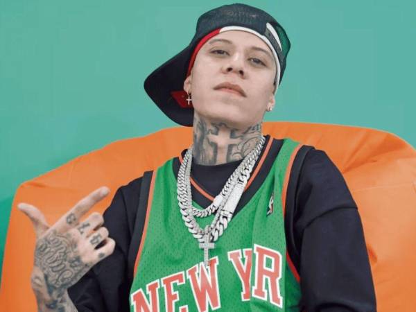 El rapero mexicano Santa Fe Klan.