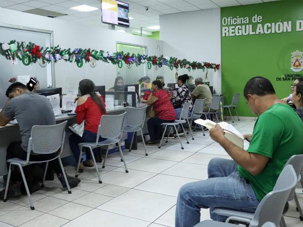 Las oficinas de Regulación de Ingresos en Mall Galerías del Valle trabajará en horario normal los días 23, 26, 27 y 30 de este mes.