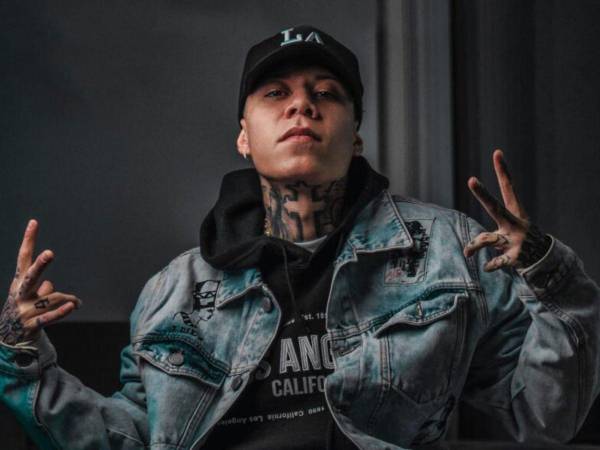 El rapero mexicano Santa Fe Klan.