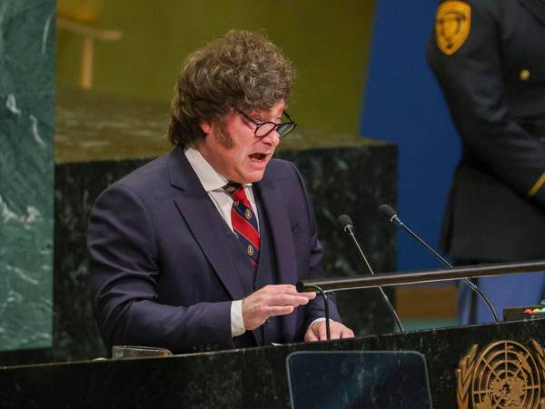 El presidente de Argentina, Javier Milei