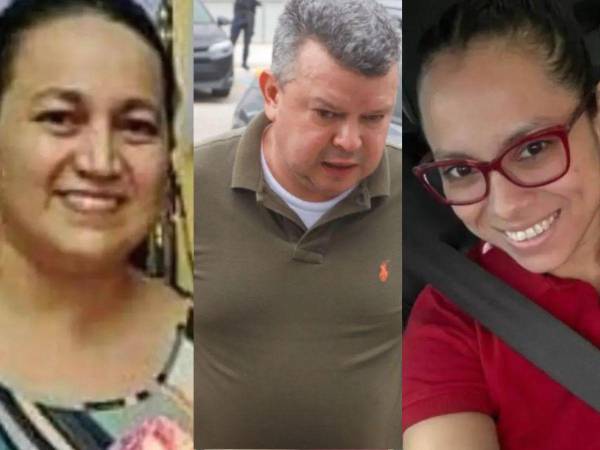 Gina Gutiérrez Pérez, izquierda, y Brenda Janeth Gómez Pérez, derecha, son las dos esposas que supuestamente estranguló Sergio David Florentino Díaz.