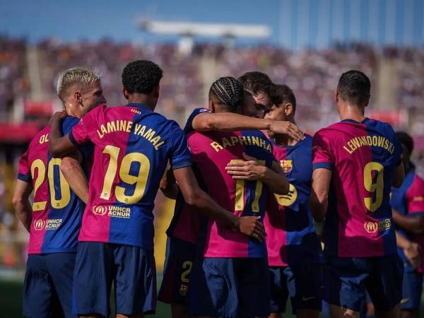 El FC Barcelona es líder de la Liga Española 2024-2025 con cuatro triunfos consecutivos sumando 12 puntos.