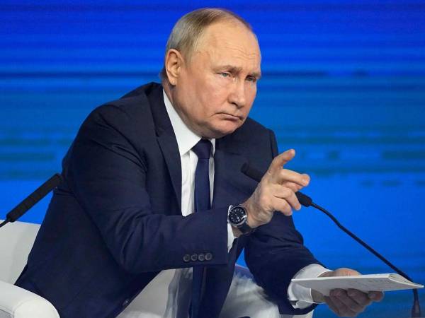 El presidente de Rusia, Vladimir Putin, en una imagen de archivo.