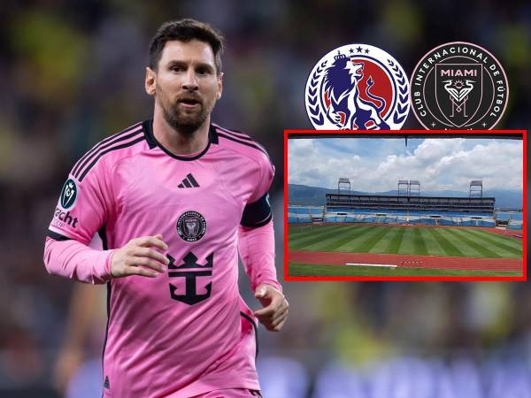 Lionel Messi y el Inter Miami jugarán un partido amistoso contra el Olimpia en el estadio Olímpico de San Pedro Sula.