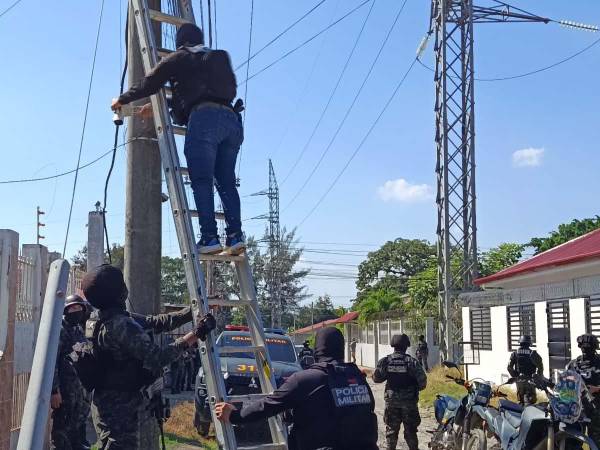 Las 41 cámaras decomisadas presuntamente eran utilizadas por estructuras terroristas para vigilar los movimientos de las autoridades en El Progreso, Yoro.
