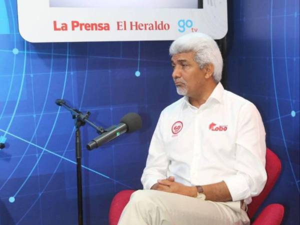 Germán Lobo, candidato a diputado del Partido Liberal.
