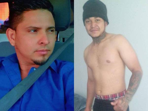 El nicaragüense Emerson Jarquin (a la izquierda) y el joven hondureño Javi Aniel Silva Maldonado (a la derecha).