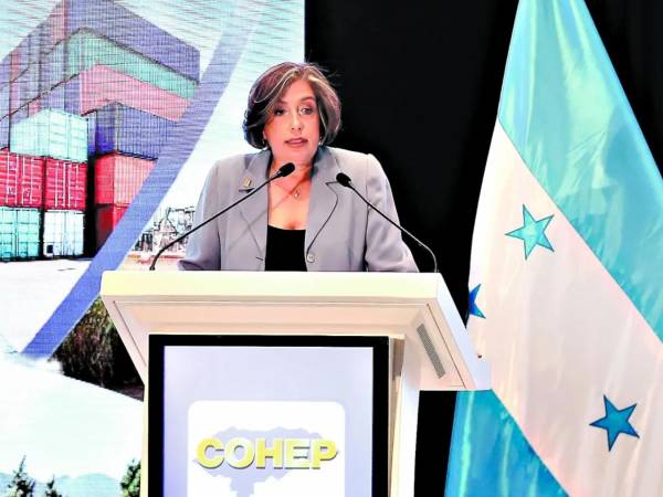 Anabel Gallardo, presidenta del Consejo Hondureño de la Empresa Privada (Cohep).