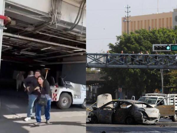 Video viral muestra el pánico en calles de México tras la muerte de “El Mencho”