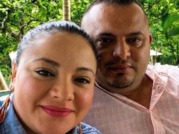 Nancy Karina Hernández Domínguez y su expareja Edwin Alonso Flores Caballero.