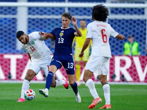 El delantero Ismael Saibari es el goleador de la selección de Marruecos en el Mundial con tres goles. FOTO EFE.