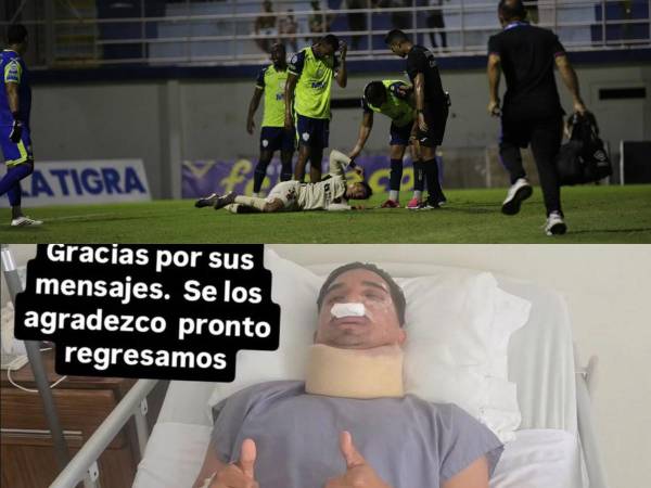 El delantero catracho agradeció el apoyo de los aficionados del Olimpia y espera volver pronto a las canchas.