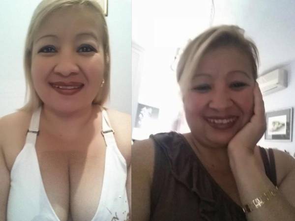 Fotos en vida de Emilia Borjas, la hondureña que murió en Madrid, España, según confirmaron sus familiares.