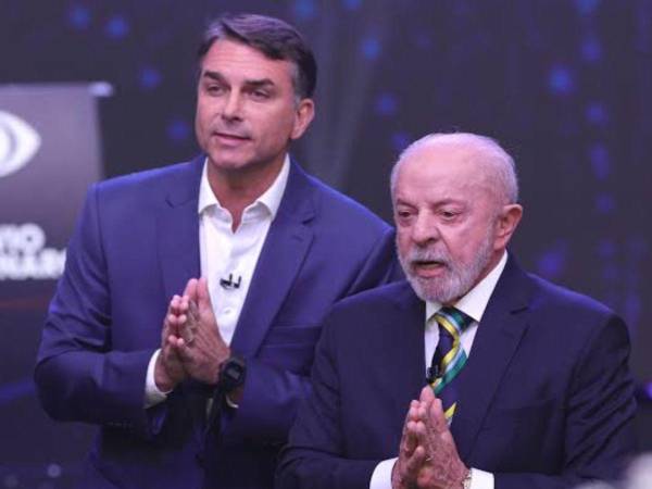Bolsonaro y Lula.