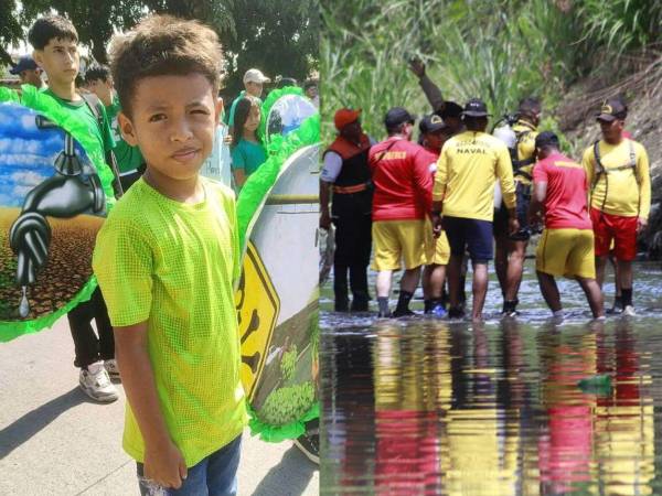 Nueve días sin hallar al niño Elvis Eliú en San Pedro Sula.