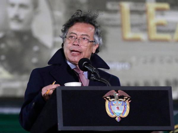 El presidente de Colombia, Gustavo Petro.