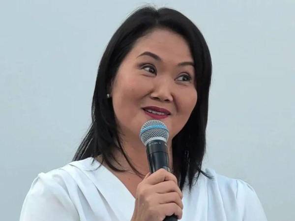 La candidata derechista Keiko Fujimori.