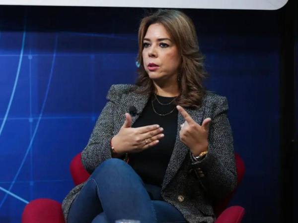 <b>María Antonieta Mejía</b>, candidata a designada presidencial del Partido Nacional.