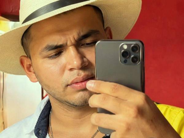 Jimmy Maradiaga Rivera, de aproximadamente 26 años.
