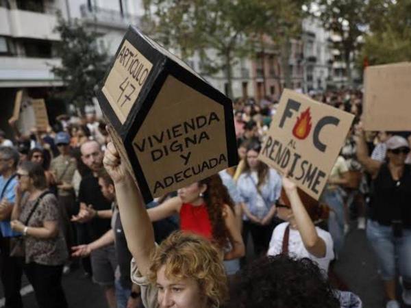 Las protestas se han incrementado en diferentes ciudades de España.
