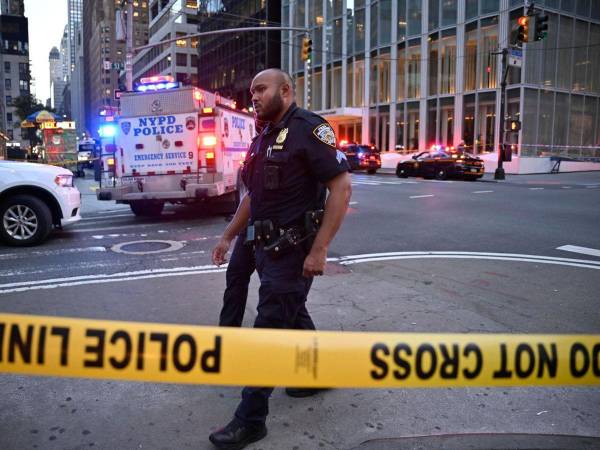 El tiroteo registrado el pasado lunes en Nueva York dejó cuatro muertos.