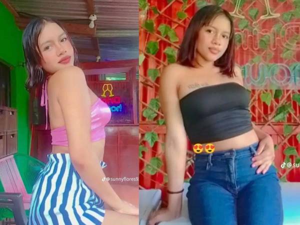 Fotos en vida de Sunny Flores, la joven que fue encontrada muerta en una laguna de Olancho.