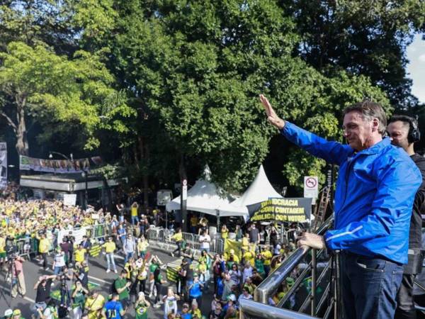 El expresidente de Brasil, Jair Bolsonaro, se encuentra en prisión domiciliaria.