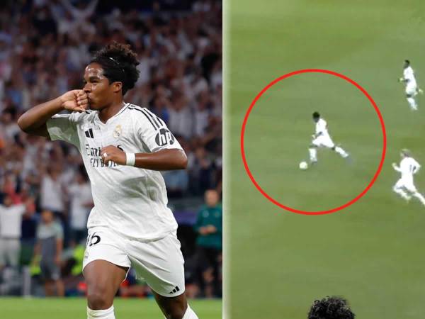 Endrick explicó por qué no le pasó la pelota a Mbappé y Vinicius en la jugada de su gol.