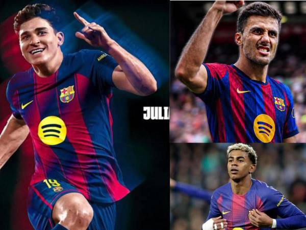 Barcelona busca romper el mercado con los fichajes de Rodri y Julián Álvarez: así sería el equipazo de Hansi Flick para la temproada 2026-27 si se concretan los bombazos.