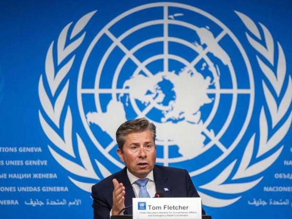 Tom Fletcher, subsecretario general de la ONU.