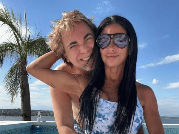 Cristian Castro y su ex pareja Mariela Sánchez.