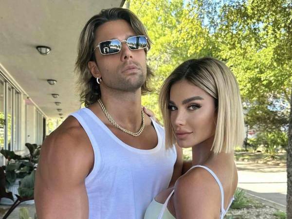 Los ex participantes de La Casa de los Famosos All-Stars, Aleska Génesis<b> </b>y el italiano<b> Luca Onestini.</b>