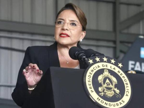 La presidenta de Honduras, Xiomara Castro.