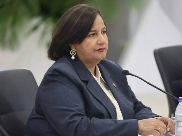 La jefa de la delegación opositora en el diálogo con el chavismo, Dinorah Figuera.