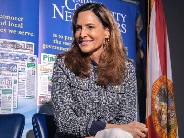 La congresista republicana por Florida, María Elvira Salazar.