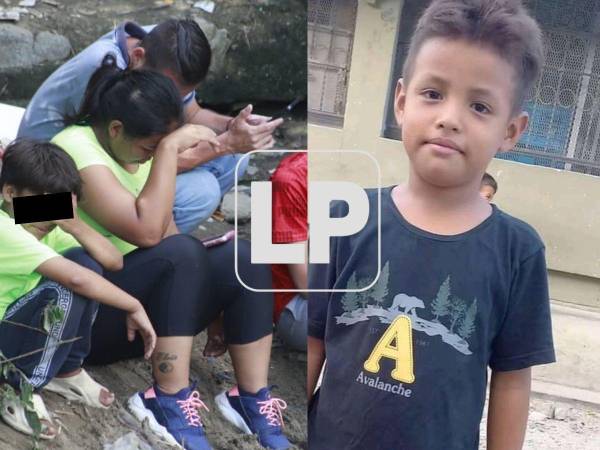 La familia del niño Elvis Eliú Bautista Guillén, de 11 años, se encuentra a la espera de la trágica noticia por parte de las autoridades, quienes trabajan extrayendo el agua del crique en el barrio Cabañas, San Pedro Sula.