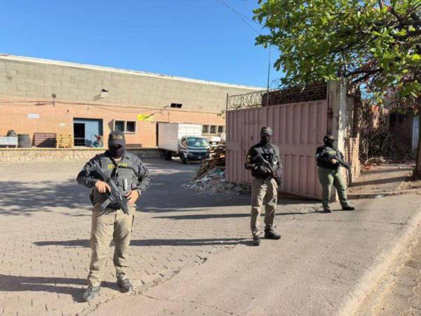 La inspección se realizó a través de la Dirección de Lucha Contra el Narcotráfico (DLCN).