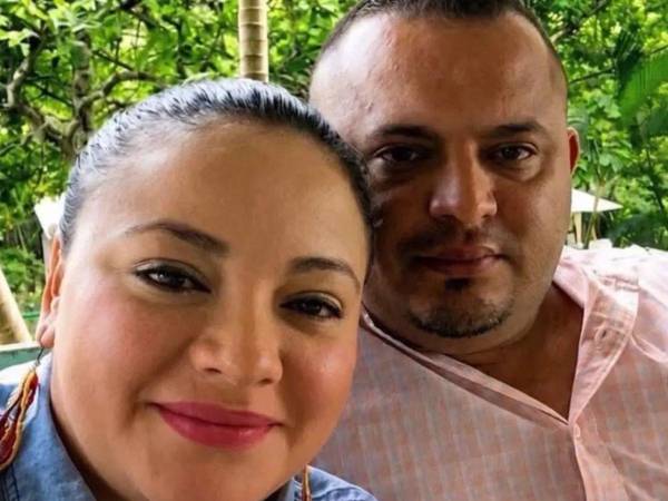 Nancy Karina Hernández Domínguez y su expareja Edwin Alonso Flores Caballero.