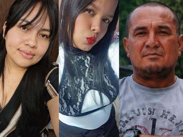 Evelyn Irías Hernández, Denia Marisol Ramírez y José Leonidas Herrera.